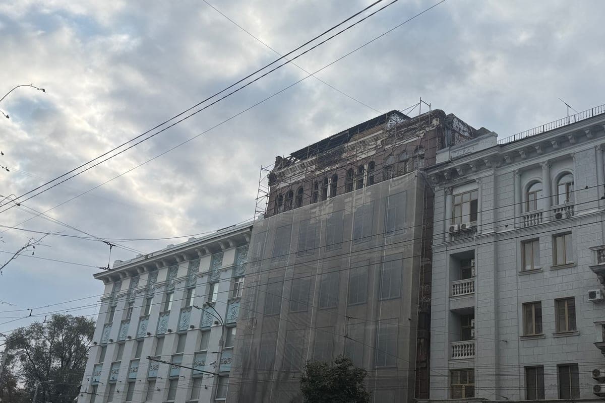 In Rostov, it is planned to disassemble the Sariev apartment house to the second floor
