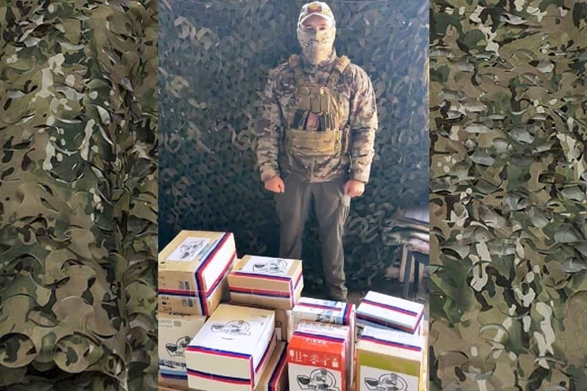 Soldiers of the “North” recorded a video message with gratitude to the staff of the Smolensk colony-settlement No. 7 for their support