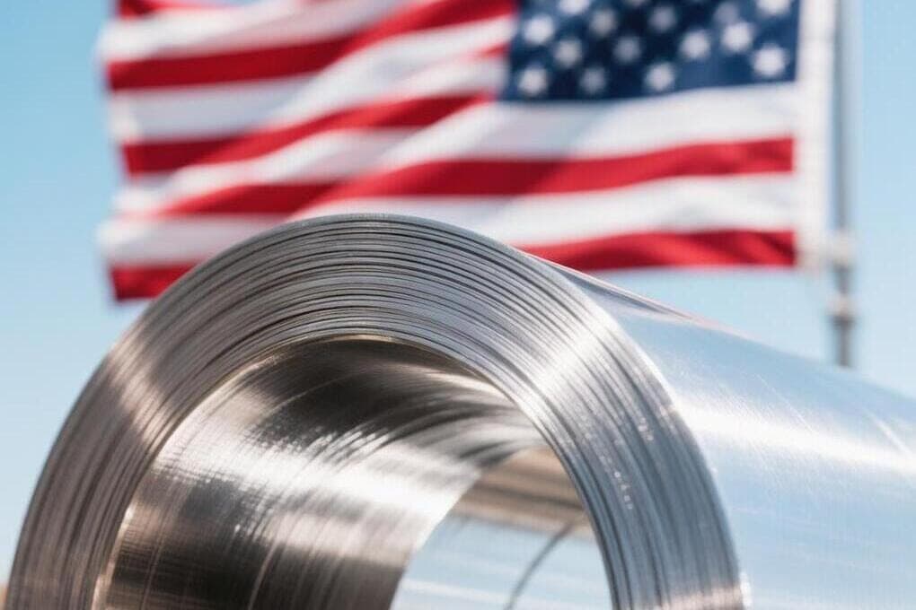 In the US, steel prices reached a maximum in four years