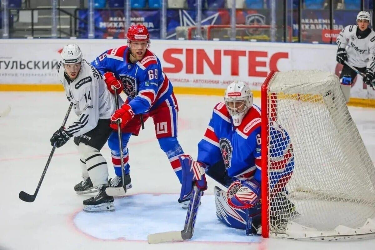 Tula AKM rolled “Chelmet” with a score of 4: 2 before the meeting with “Miner-UMMC”