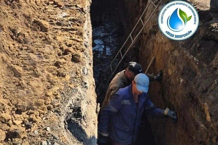In Berdyansk repair 800 meters of sewer