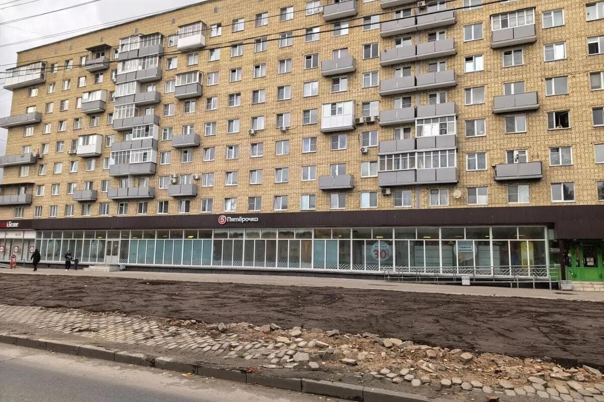 In Pskov, the dismantling of the Magellan shopping complex on Riga Prospekt is completed