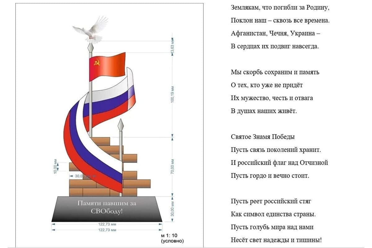 Памятник защитникам Отечества установят в Усть-Кубинском округе