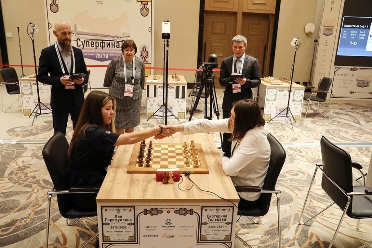 Leia Garifullina from Yekaterinburg became the champion of Russia in chess