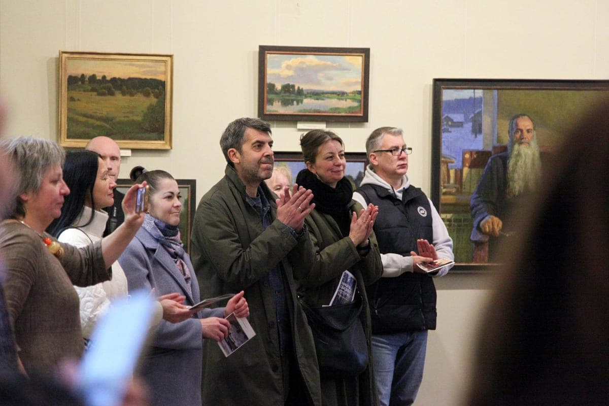 Pushkin Reserve opened an exhibition of artist Nikita Tsytsin