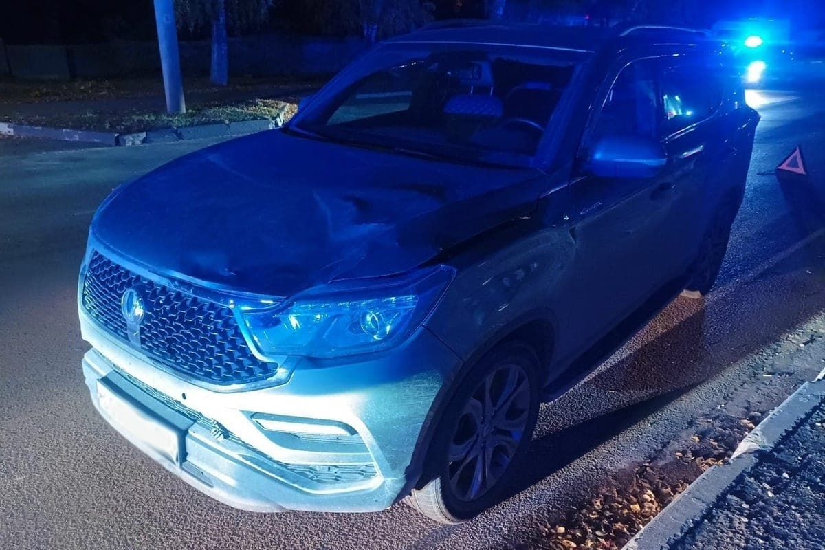 In Orel, an SUV ran into a pedestrian