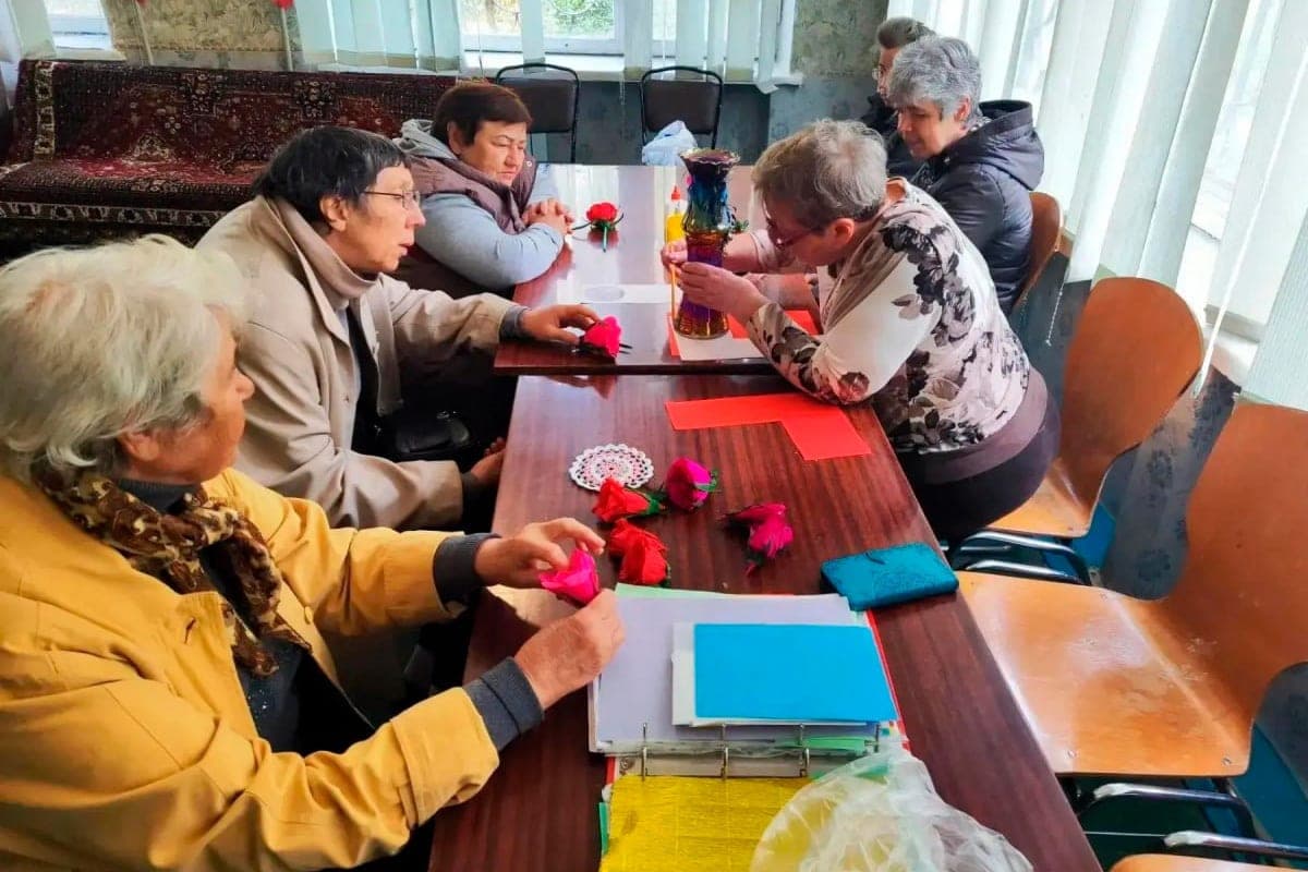 Residents of Donetsk revealed their creative abilities