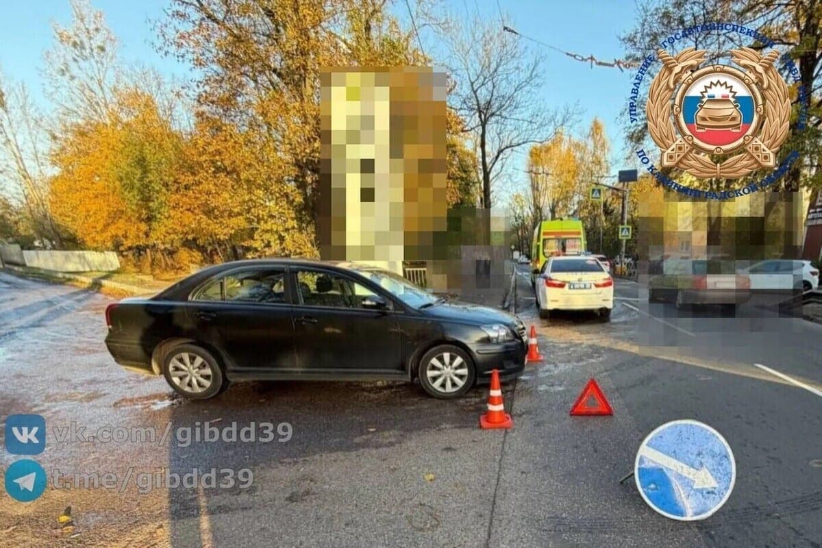 На Советском проспекте пенсионерка попала под колёса иномарки