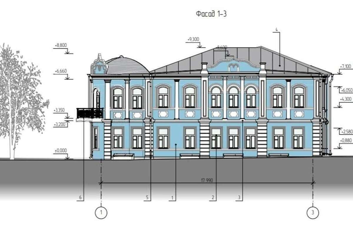 В Калаче начали реставрацию исторического купеческого дома