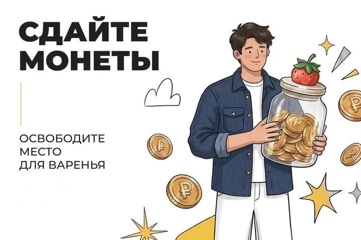 Туляки описали, как обменять монеты на купюры без комиссии