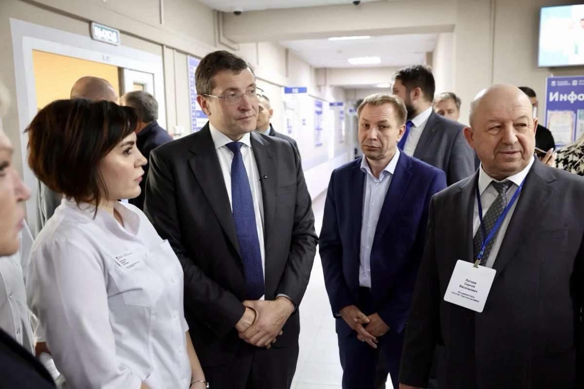 Gleb Nikitin appreciated the work of the Sergach interdistrict medical center