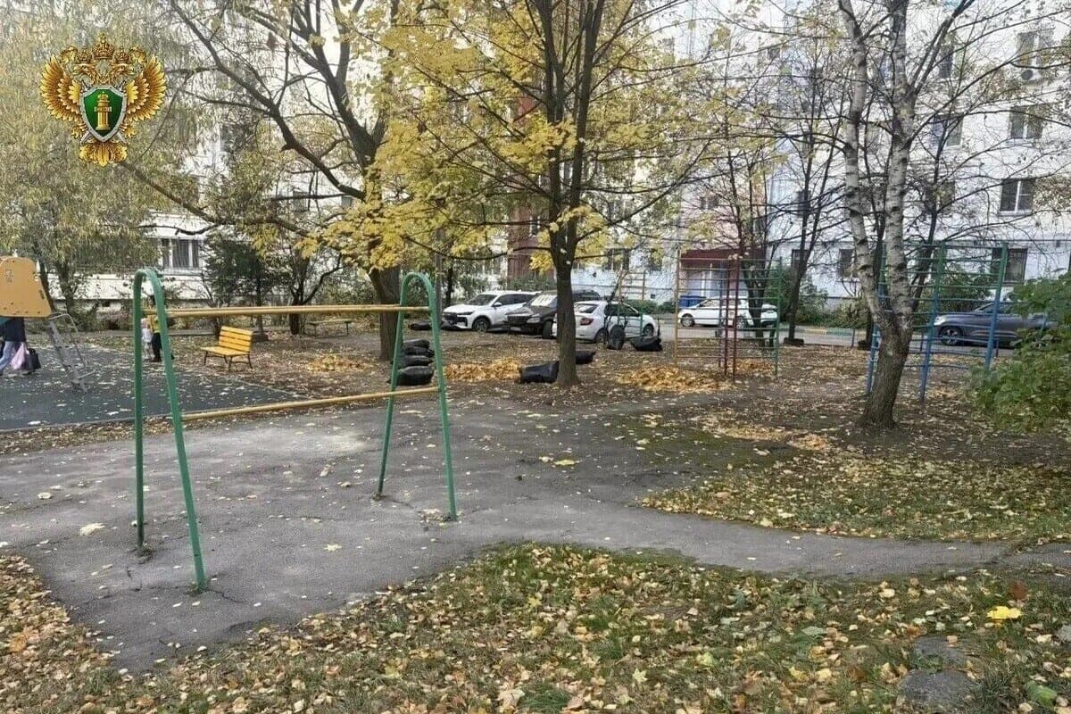 В Туле проверили детскую площадку на Степанова после жалобы жителя
