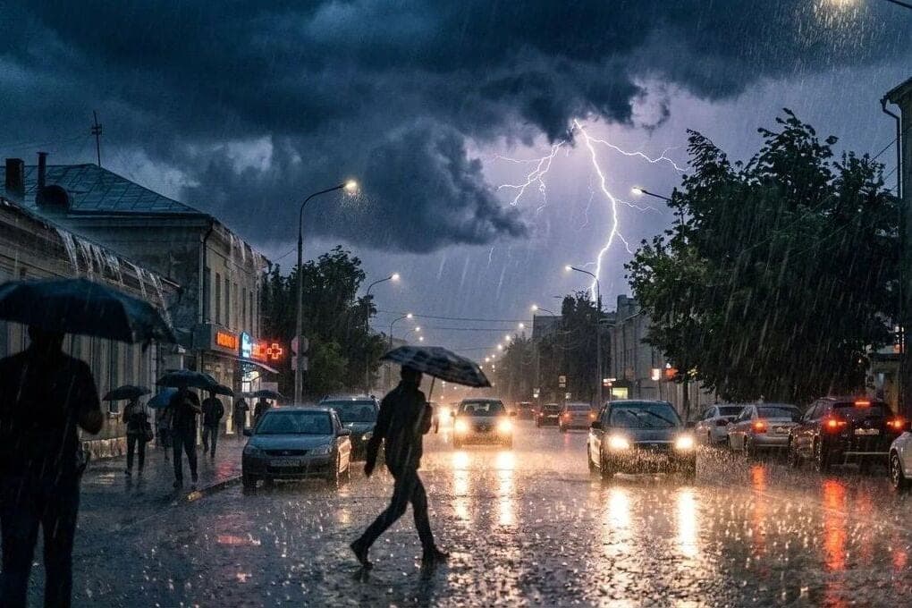 Gewitter werden am 13. Oktober in der Region Saporischschja erwartet