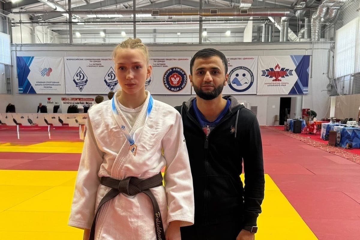 Murmanchanka beat 20 opponents and took bronze at judo competitions in Barnaul