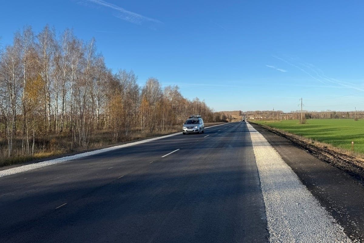 В Пензенской области досрочно отремонтировали дорогу на подъезде к Земетчино