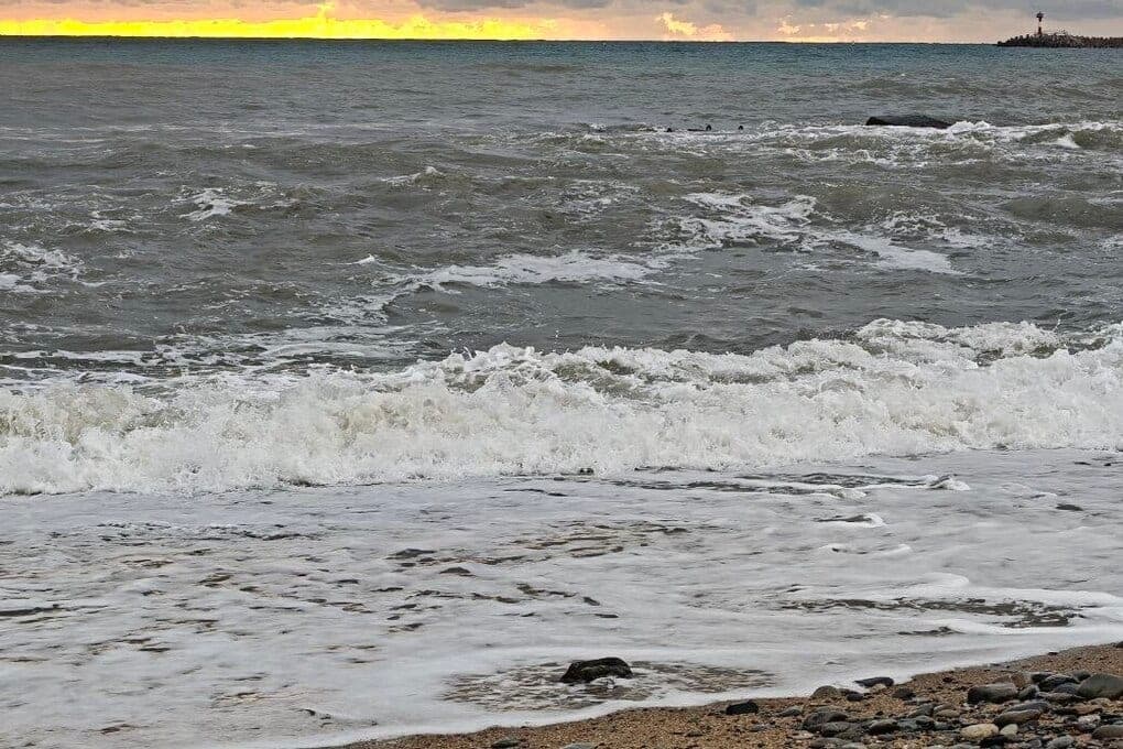 Ferry crossing between Baltic and Spit opened after the storm
