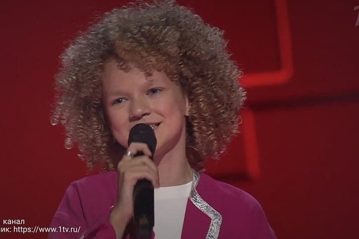 11-year-old singer from Krasnoyarsk went to the next stage of the show “Voice. Children”