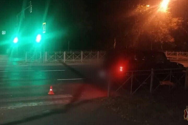 Near Volgograd, the jeep hit a 14-year-old teenager on an electric scooter