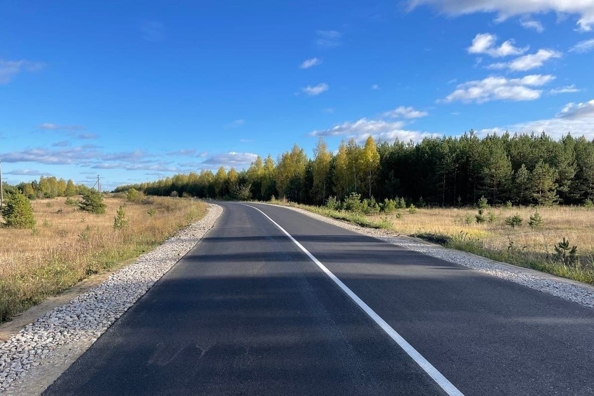 In der Region Penza repariert einen Abschnitt der Straße von regionaler Bedeutung “Russische Kameshkir – Beguch”