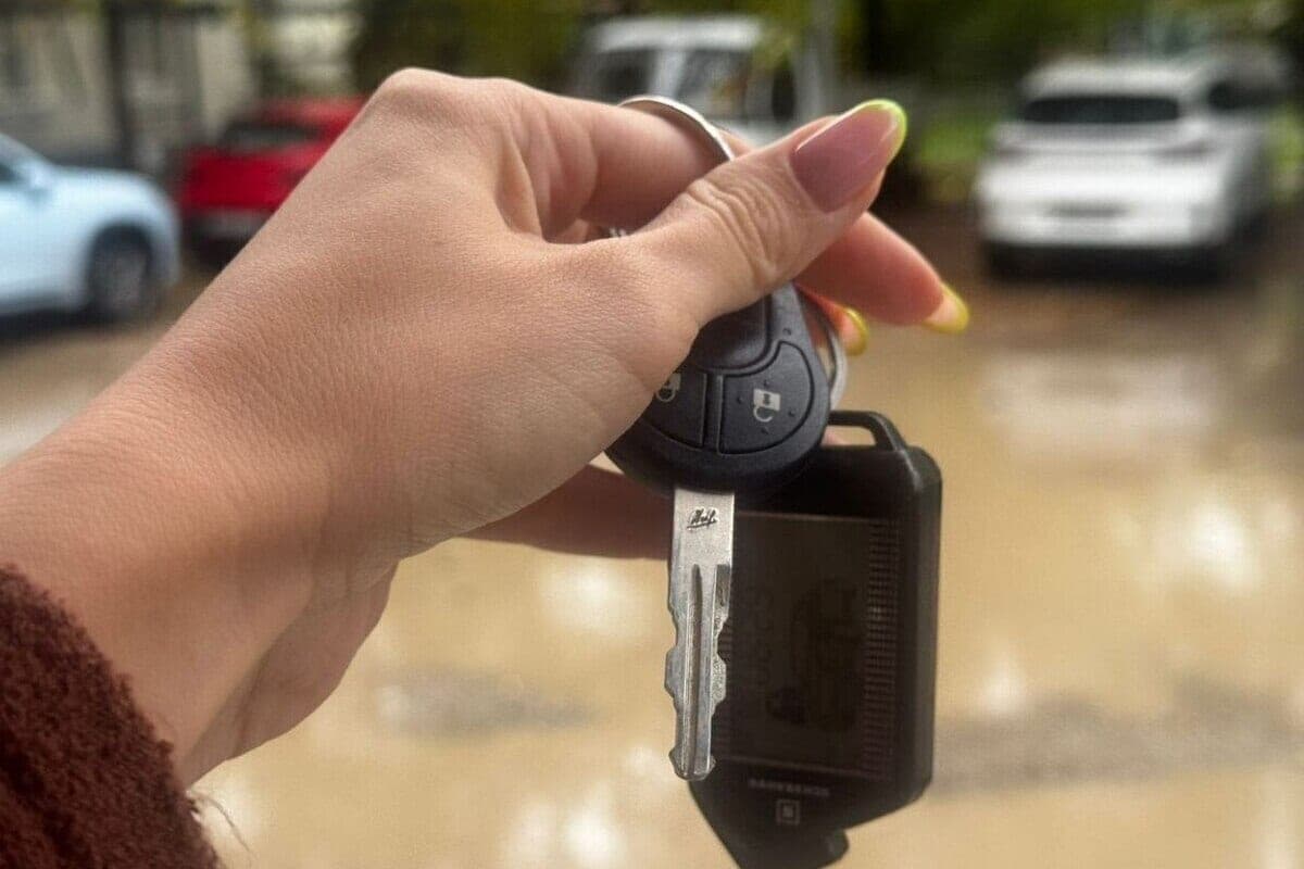 Drunk driver confiscated the car Audi A6 in Kuban