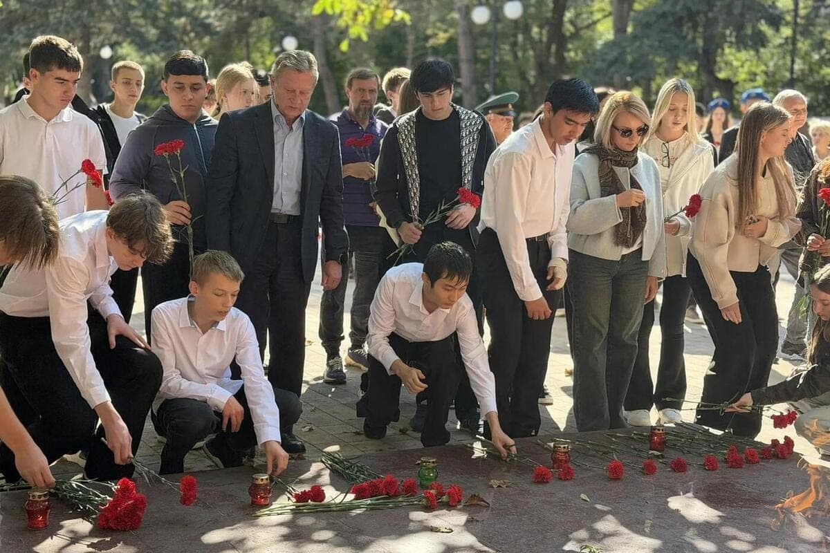 In Zheleznovodsk honored the memory of the heroes of the battle for the Caucasus