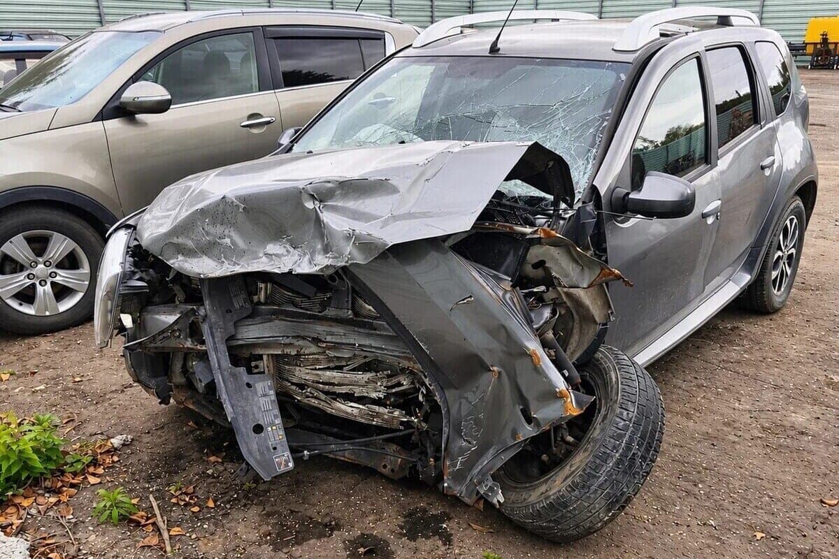 From the Tula who made a drunken accident, seized Nissan Terrano