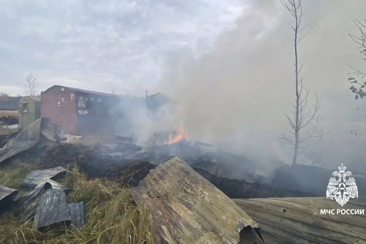 In the Upper Uslon during welding exploded canister with gasoline
