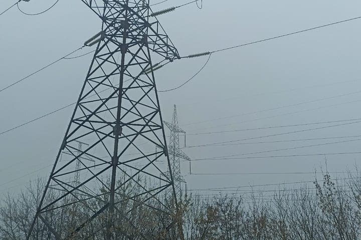 Large-scale blackout occurred in the Kiev district of Donetsk