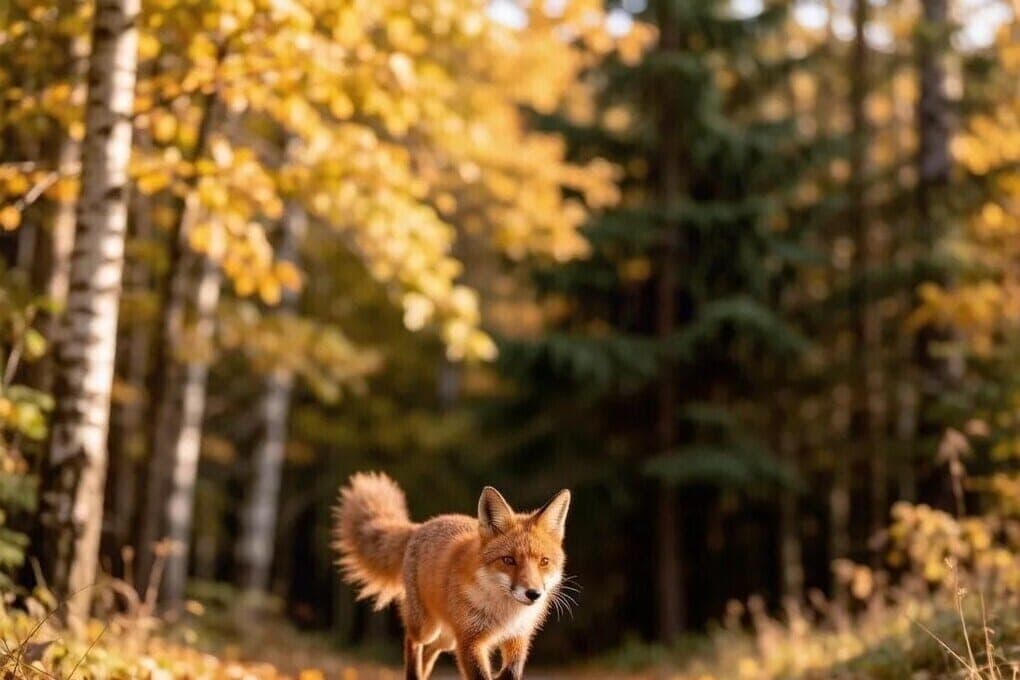 In Voronezh near the LCD "Jazz" citizens noticed a fox