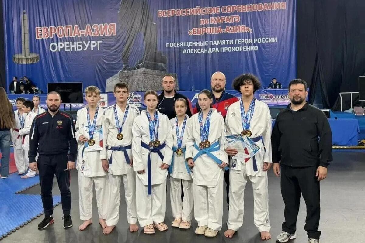 Penza karate players won seven medals at all-Russian competitions