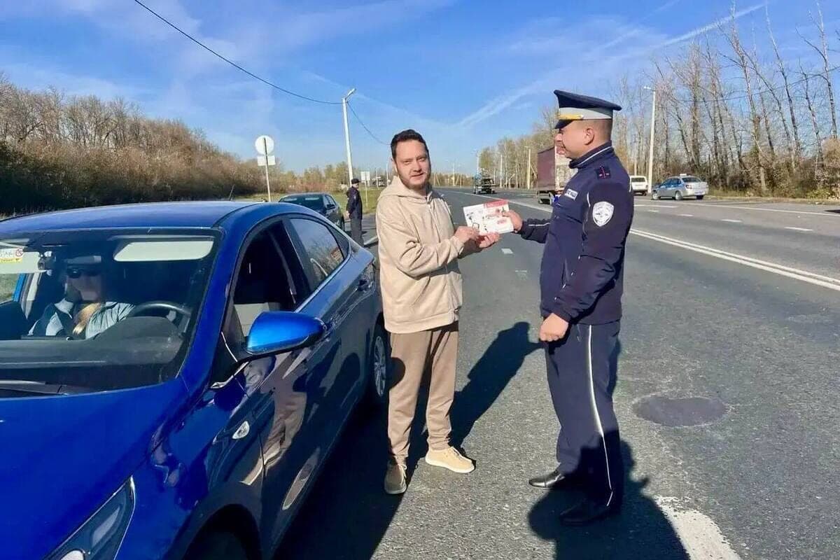 Moksha inspectors remind drivers of road safety