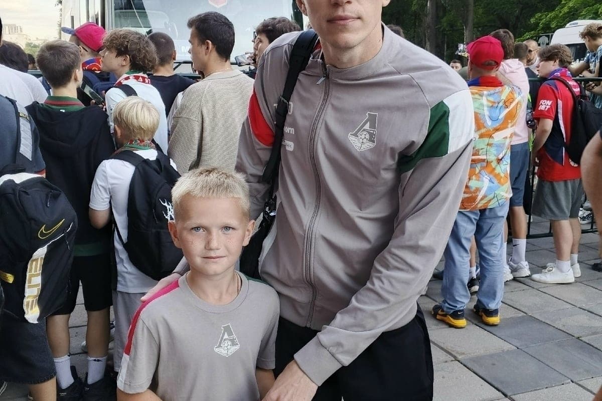 Pupil of 2nd grade of school No3 Nyandomy passed the qualifying round to the football club "Lokomotiv"