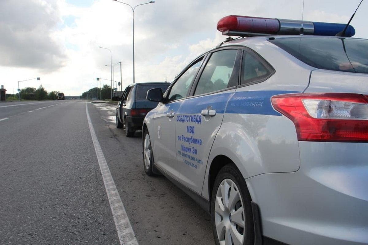 In Mari El für den Tag verhaftet sieben betrunkene Fahrer