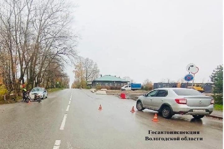 Четыре человека, в том числе двое детей, пострадали в различных ДТП на Вологодчине