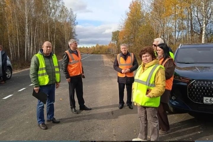 In the Kaluga region updated 6.7 kilometers of road