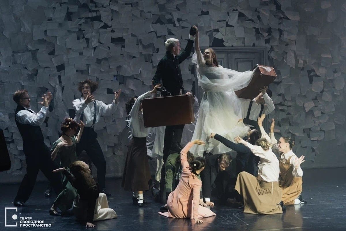 In Orel danced “blizzard”: plastic performance presented an innovative ballet theater from Kaluga