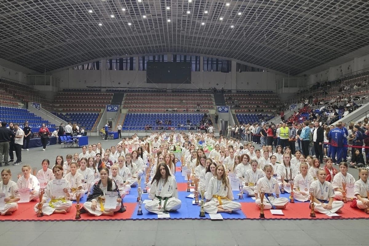 Kuban athletes won the gold of the championship of Russia in Kyokushin