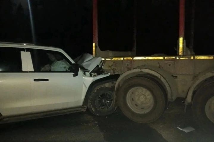 En el distrito de Plesetsk se establecen las circunstancias de un accidente con seis coches