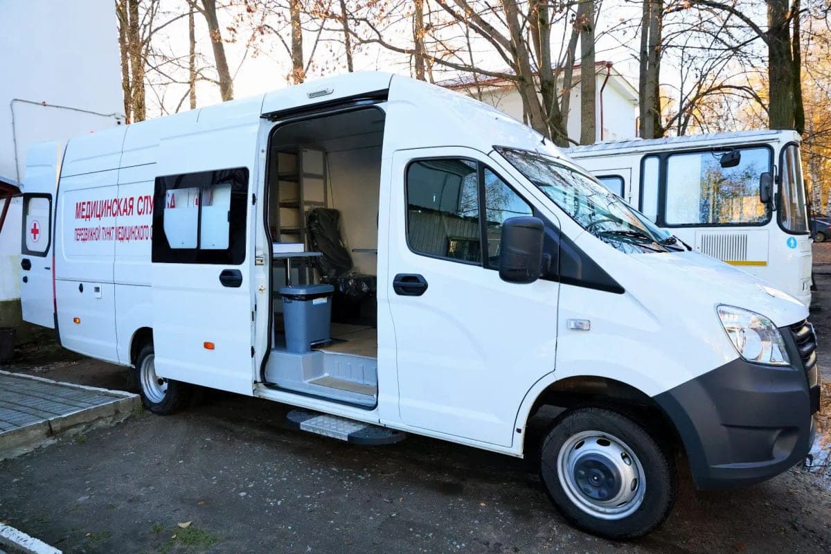 On the Vologda region received the first mobile medical examination