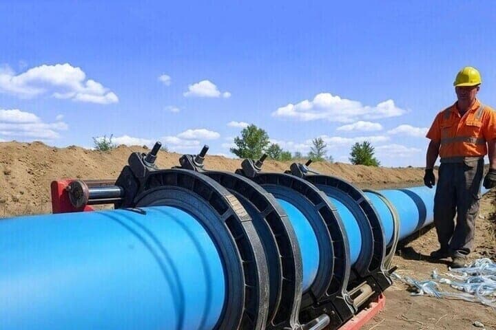 Готовность магистрального водовода на западе Крыма достигла 90%