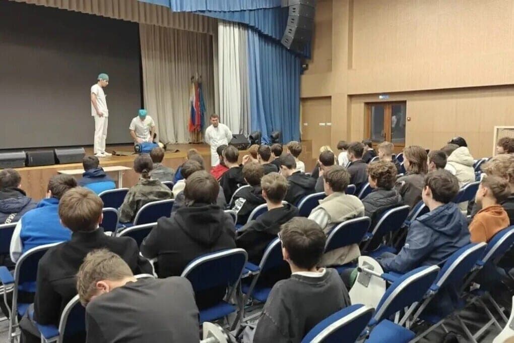 In Kislovodsk for the first time conduct military training for eighth graders