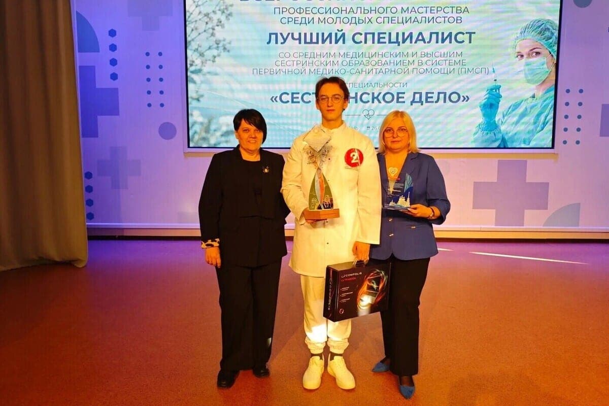 Медбрат из Пензенской области Захар Солдатов признан лучшим молодым специалистом России