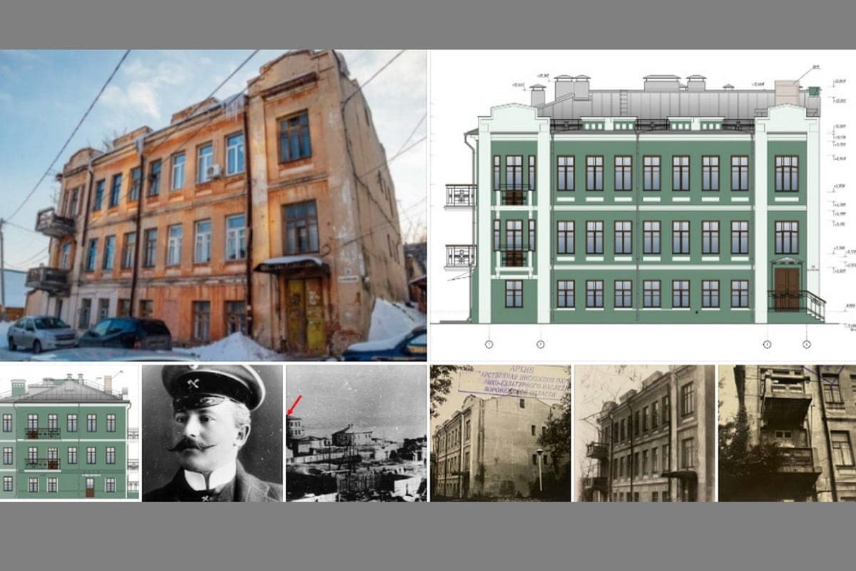 In Voronezh will restore the house Firyupkin 110 years ago