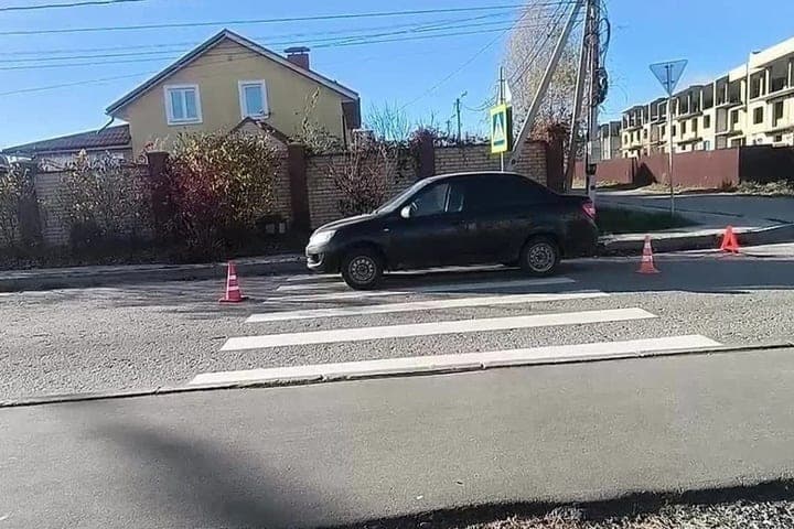 В Нижнем Новгороде Lada Granta сбила девятилетнюю девочку на переходе