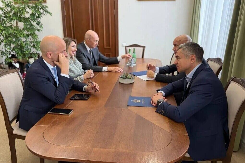 Ruppel diskutierte Kooperation mit dem Leiter der Association of European Businesses in Krasnodar