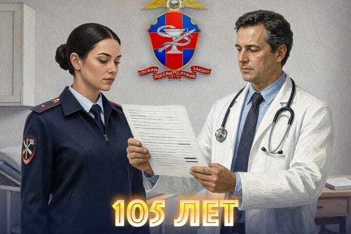 Medical service of the Ministry of Internal Affairs of Russia - 105 years