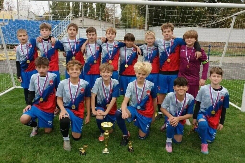 Junge Fußballspieler aus Kamyschin gewannen die Meisterschaft der Region Wolgograd