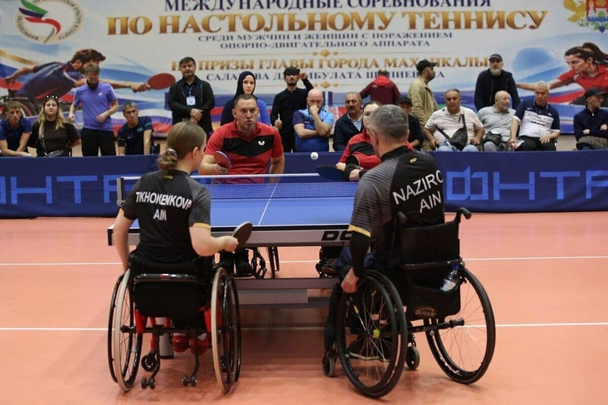 In Dagestan ended the international tournament on table tennis among athletes