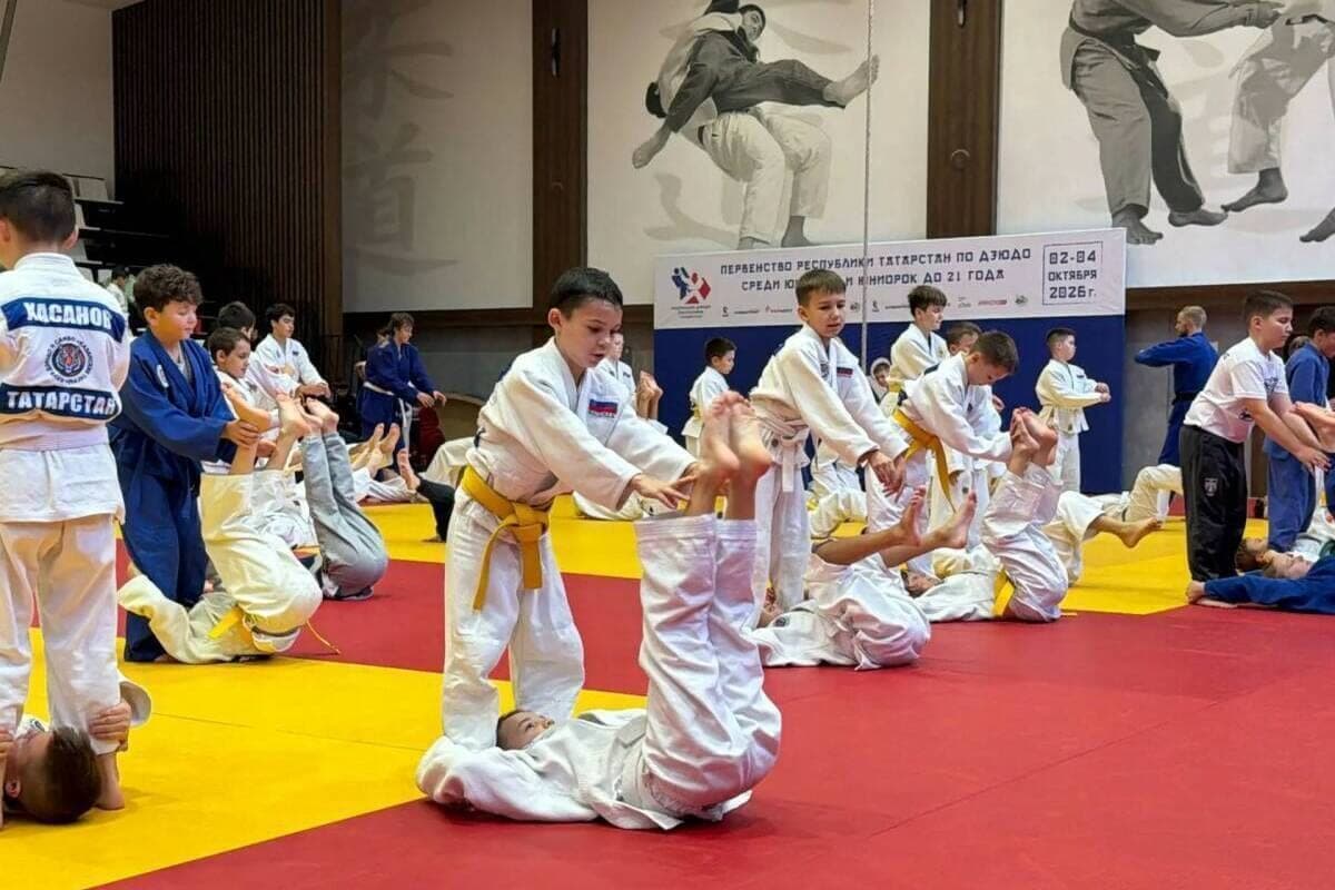 В Казани в центре «Батыр» проводят «Дзюдо выходного дня»