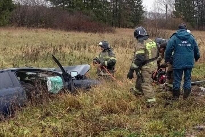 In Voronezh Buturlinovka the car at speed overturned into a ditch: there is a victim